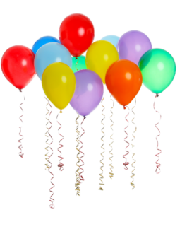 12 inch Solid Latex Balloons in various colours