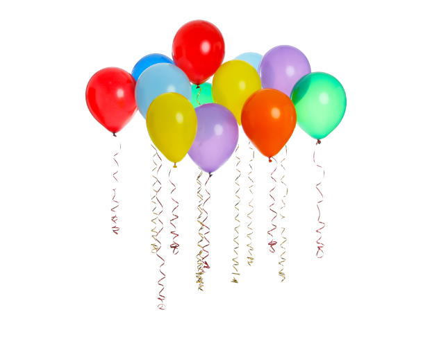 12 inch Solid Latex Balloons in various colours