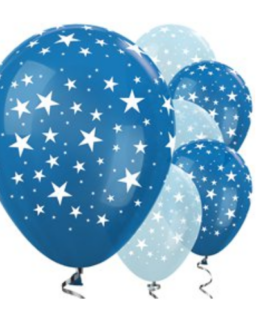 12 inch Star Latex Balloons in various colours