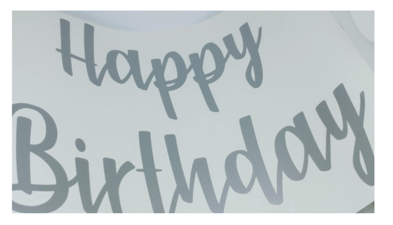 Variatas Balloon Stickers in silver