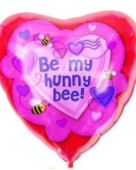 Be my hunny bee! Foil Balloon