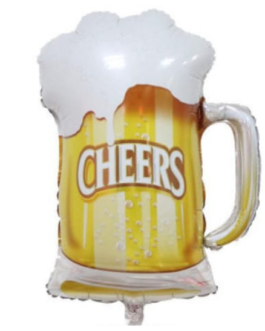 Cheers beer shape balloon