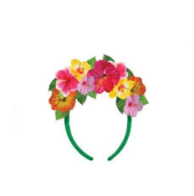 Variatas Colourful Hawaiian floral headband