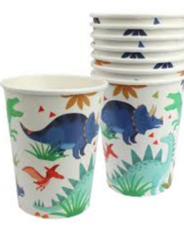 Cups in Dinosaur theme