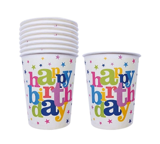 Variatas Cups in Happy Birthday theme