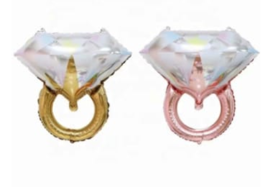 Variatas Engagement ring Foil Balloon