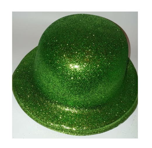 Variatas Glitter Hat in Green (round top)