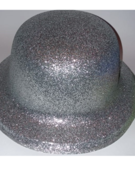 Glitter Hat in Silver
