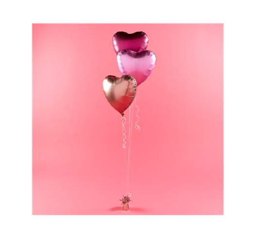 Variatas Gold solid heart shape Foil Balloon