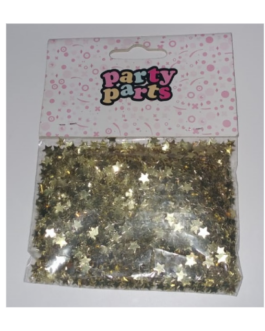 Gold star confetti