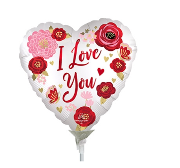 Variatas I love you round shape Foil Balloon