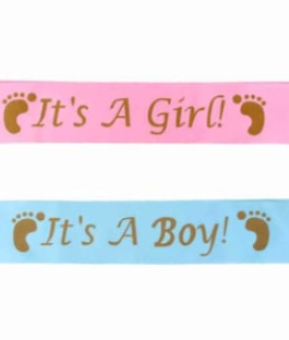 It’s a boy sash