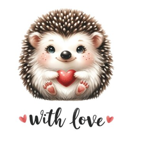 Variatas Love hedgehog shape