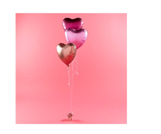 Variatas Red solid heart shape