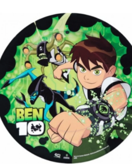 Small Round Plates in Ben 10 theme