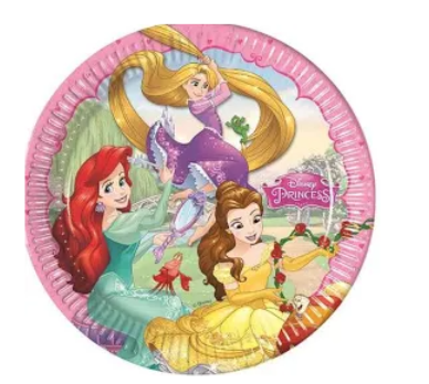 Variatas Small Round Plates in Princess theme