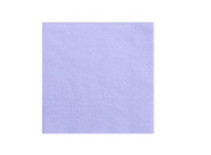 Variatas Small Serviettes in lilac solid