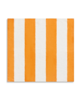 Small Serviettes in orange stripes