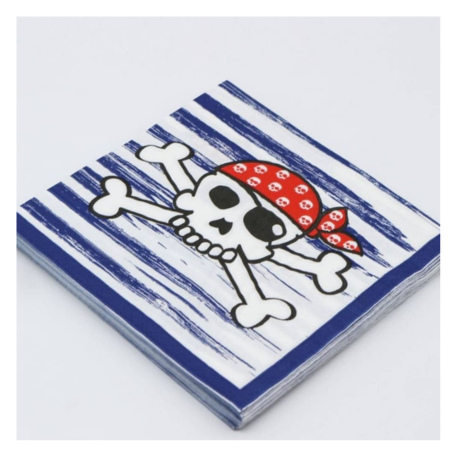 Variatas Standard ServiettesDescription: Standard Serviettes in Pirate theme