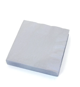 Standard Serviettes in grey solid