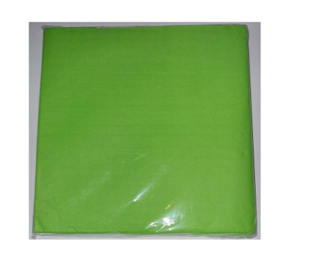 Variatas Standard Serviettes in lime green solid