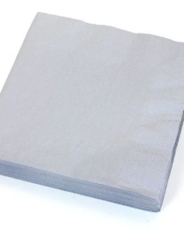 Standard Serviettes in silver solid