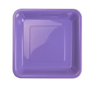 Variatas Standard Square Plates in lilac solid
