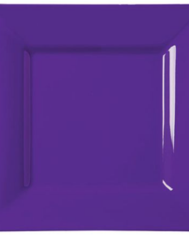 Standard Square Plates in purple solid