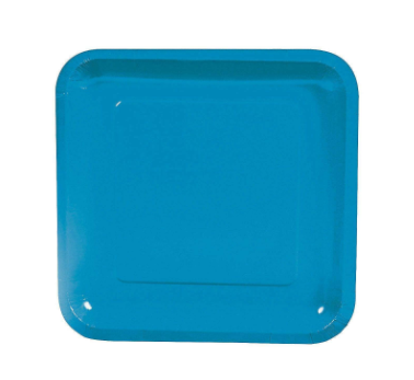 Variatas Standard Square Plates in turquoise solid