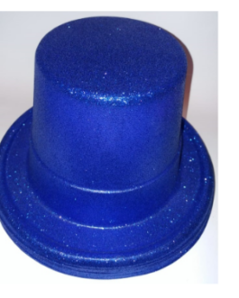 Top Hat in Blue