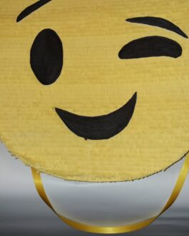 Smiley Emoji Round Pinata