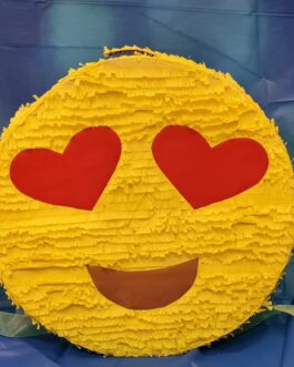 Emoji Heart Eyes Piñata